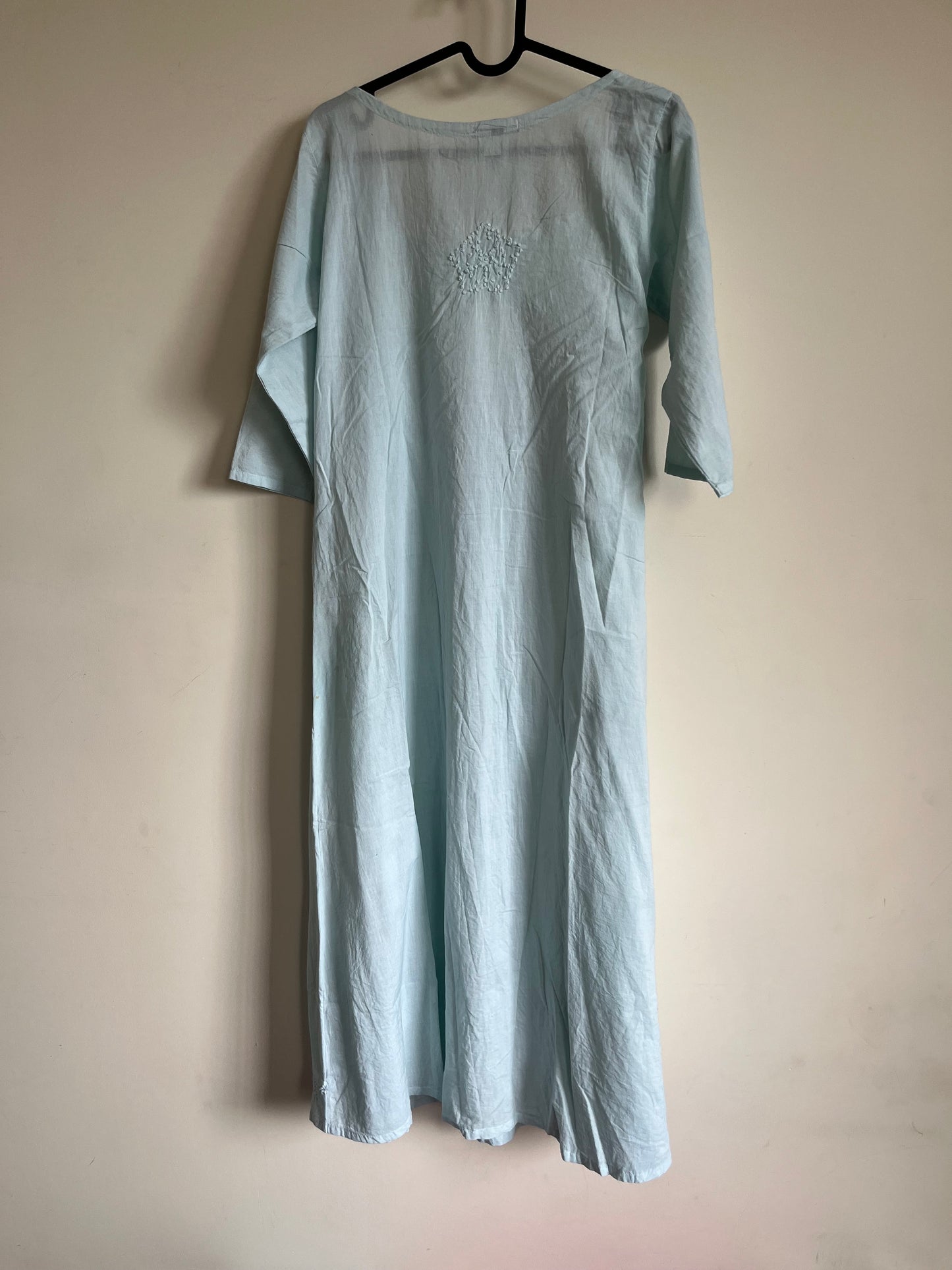 Pleated dress PRE-ORDER  - Powder Blue