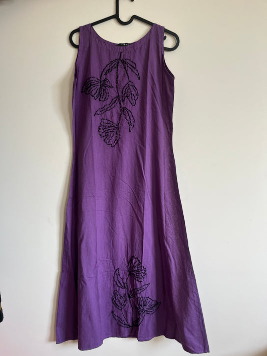 Chameli Charm  Dress - Dark Lavender