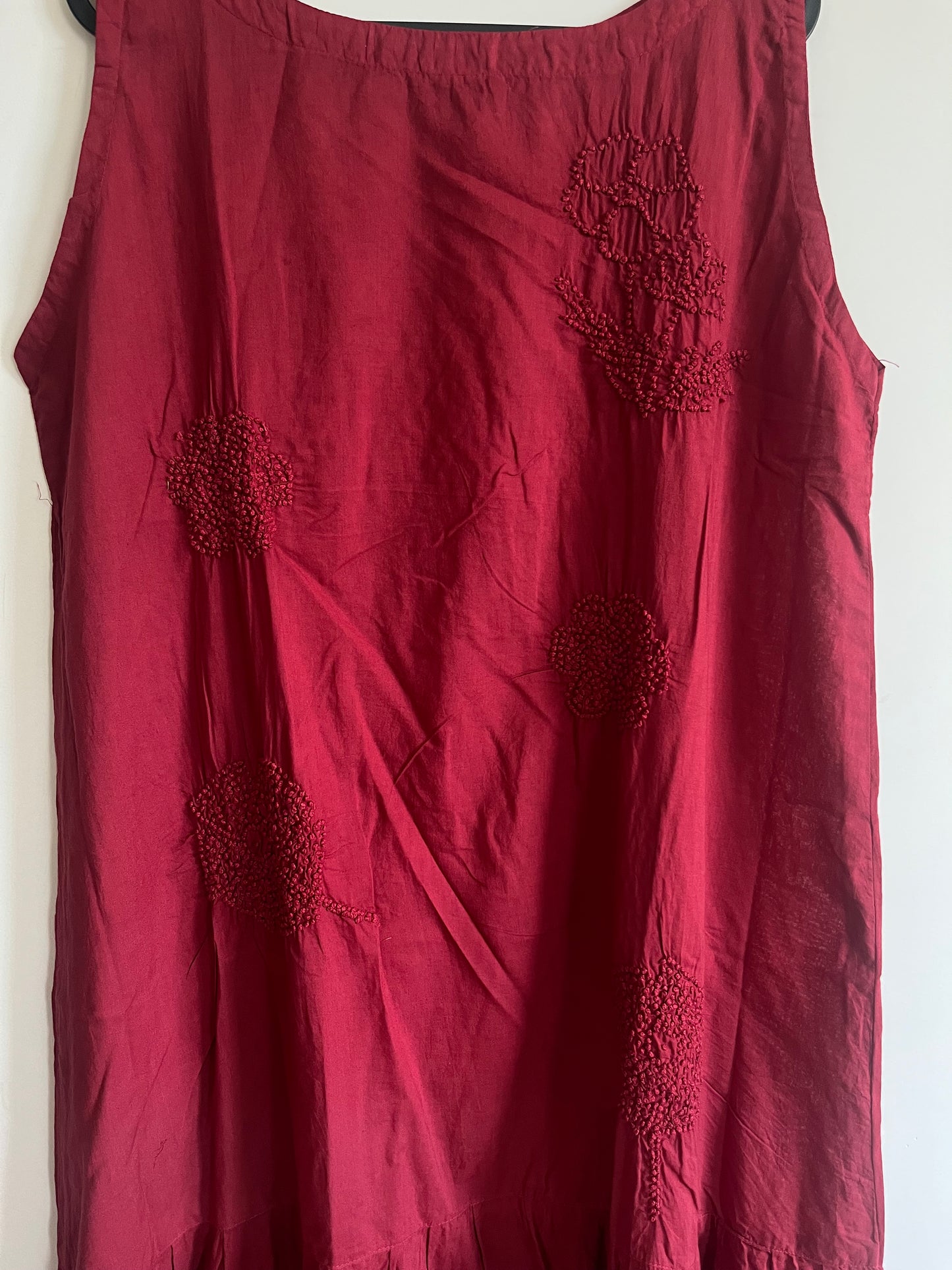 Dandelion  Dress - Maroon