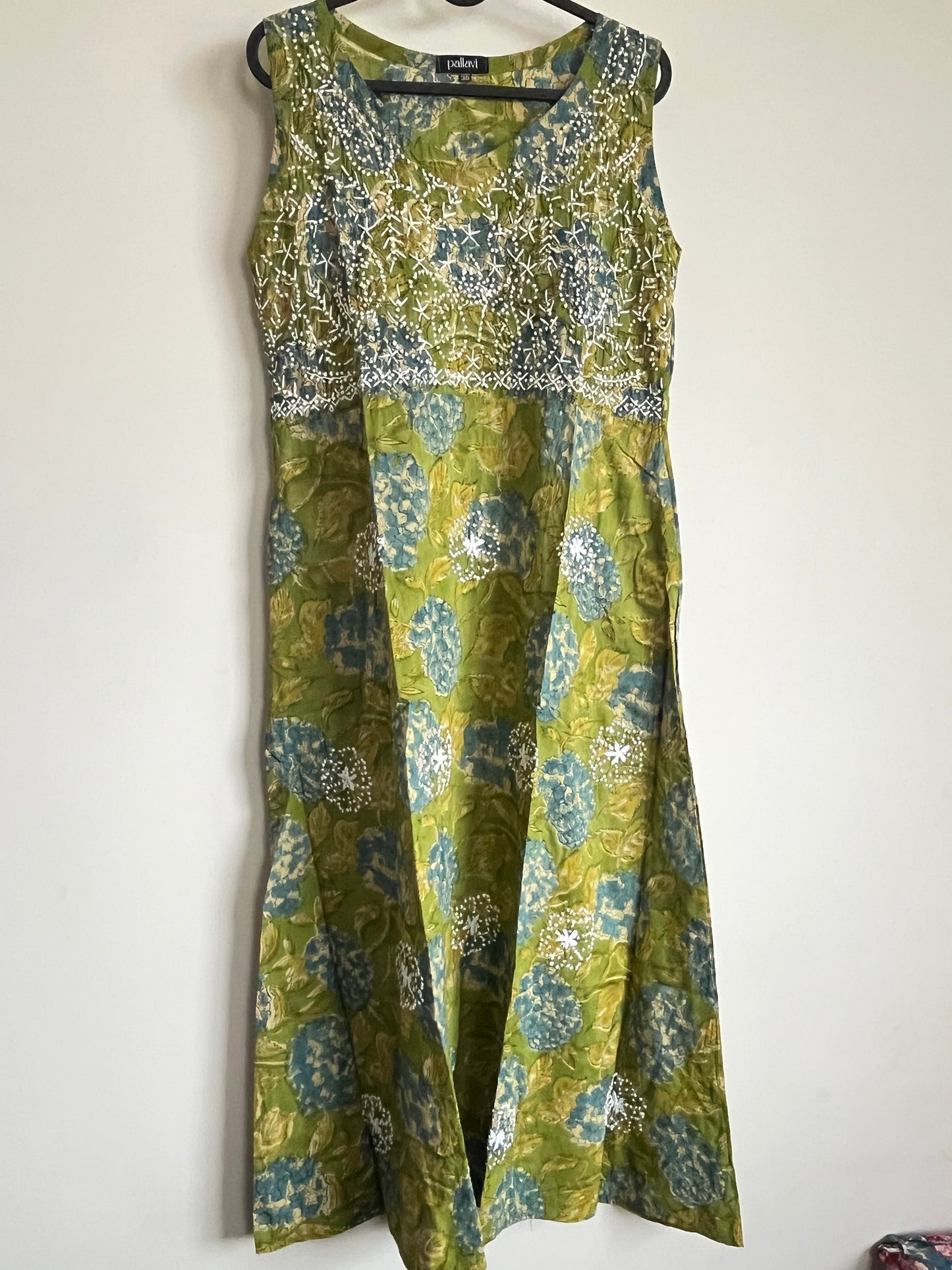 Sleeveless A-line Dress - Bluebelle