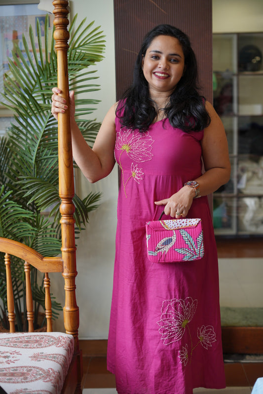 Glow Dress  PRE-ORDER - Hot Pink