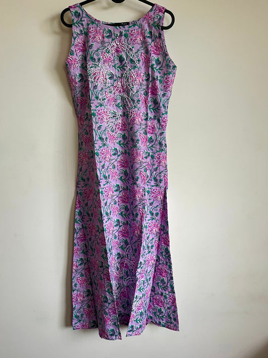 Chameli Charm Dress - Lavender Smera
