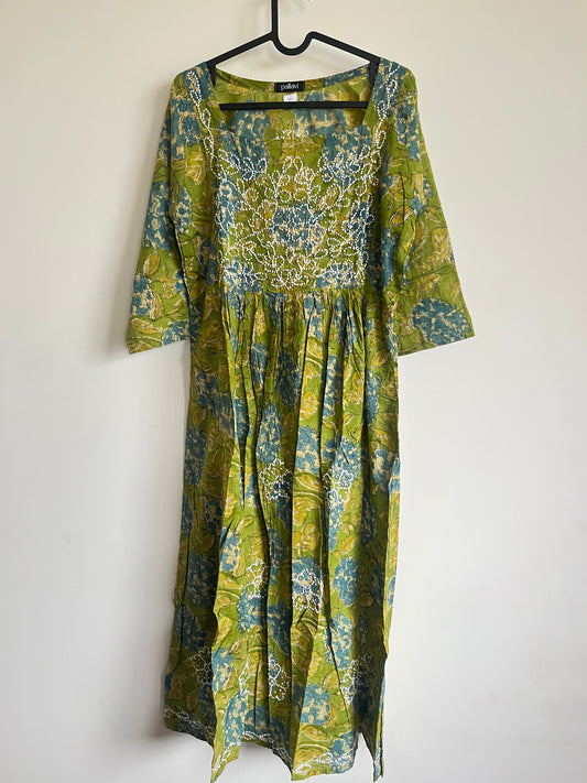Pleated Dress - Bluebelle