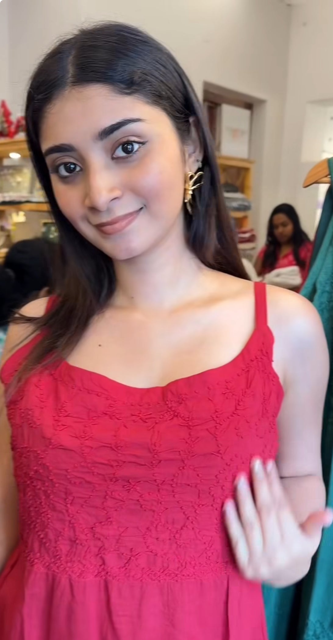 Sleeveless A-line Dress PRE-ORDER - Red