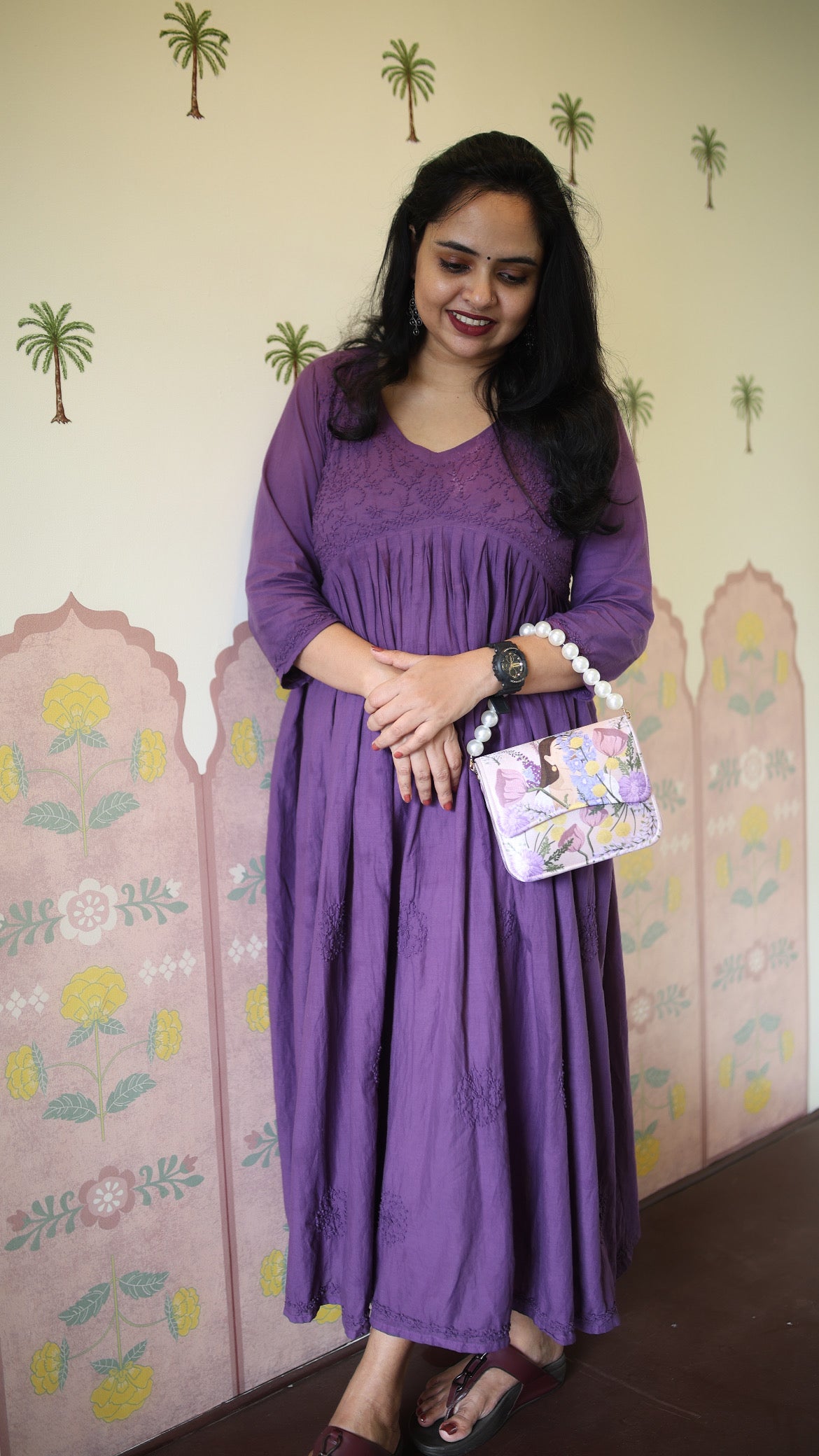 Aliya Cut Dress PRE-ORDER - Amethyst