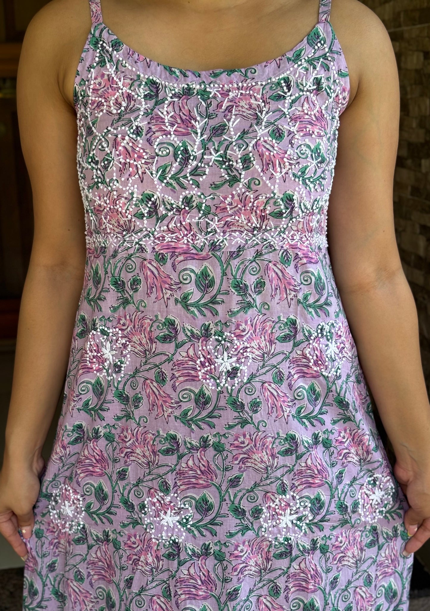 Sleeveless A-line Dress PRE-ORDER - Lavender Smera