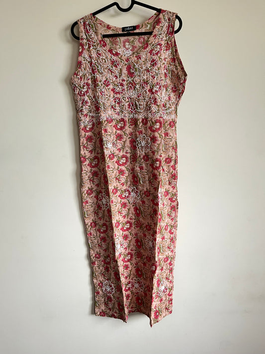 Straight Kurti Sleeveless - Mili
