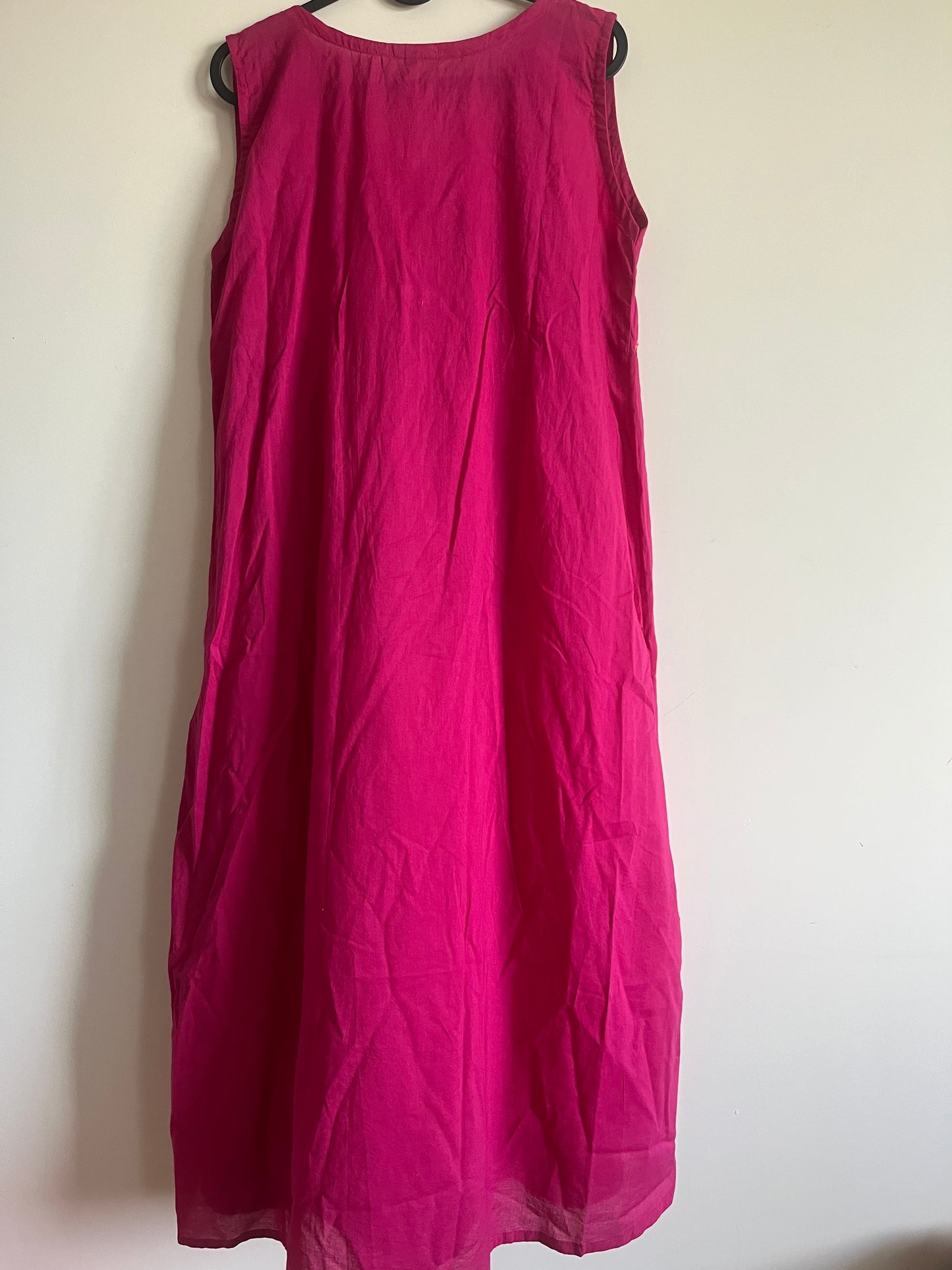Blush and Bloom  Dress - Hot Pink