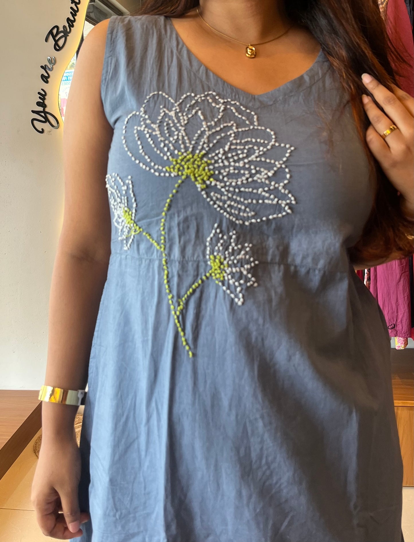 Glow Dress - Grey