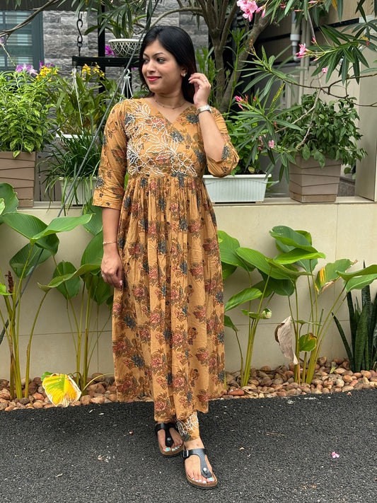 Pleated Angrakha set PRE-ORDER - Vanya