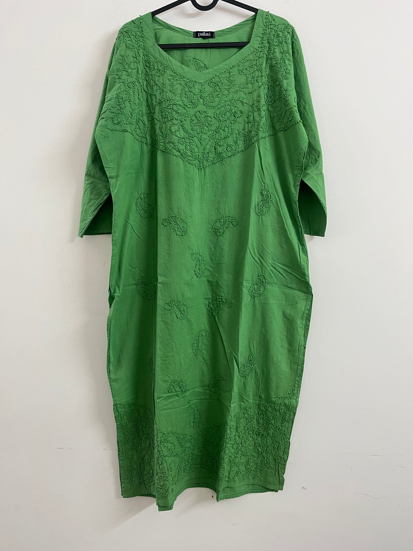 Straight Kurti - Light Green