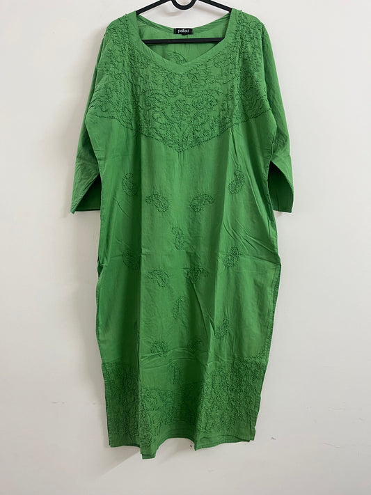 Straight Kurti - Light Green