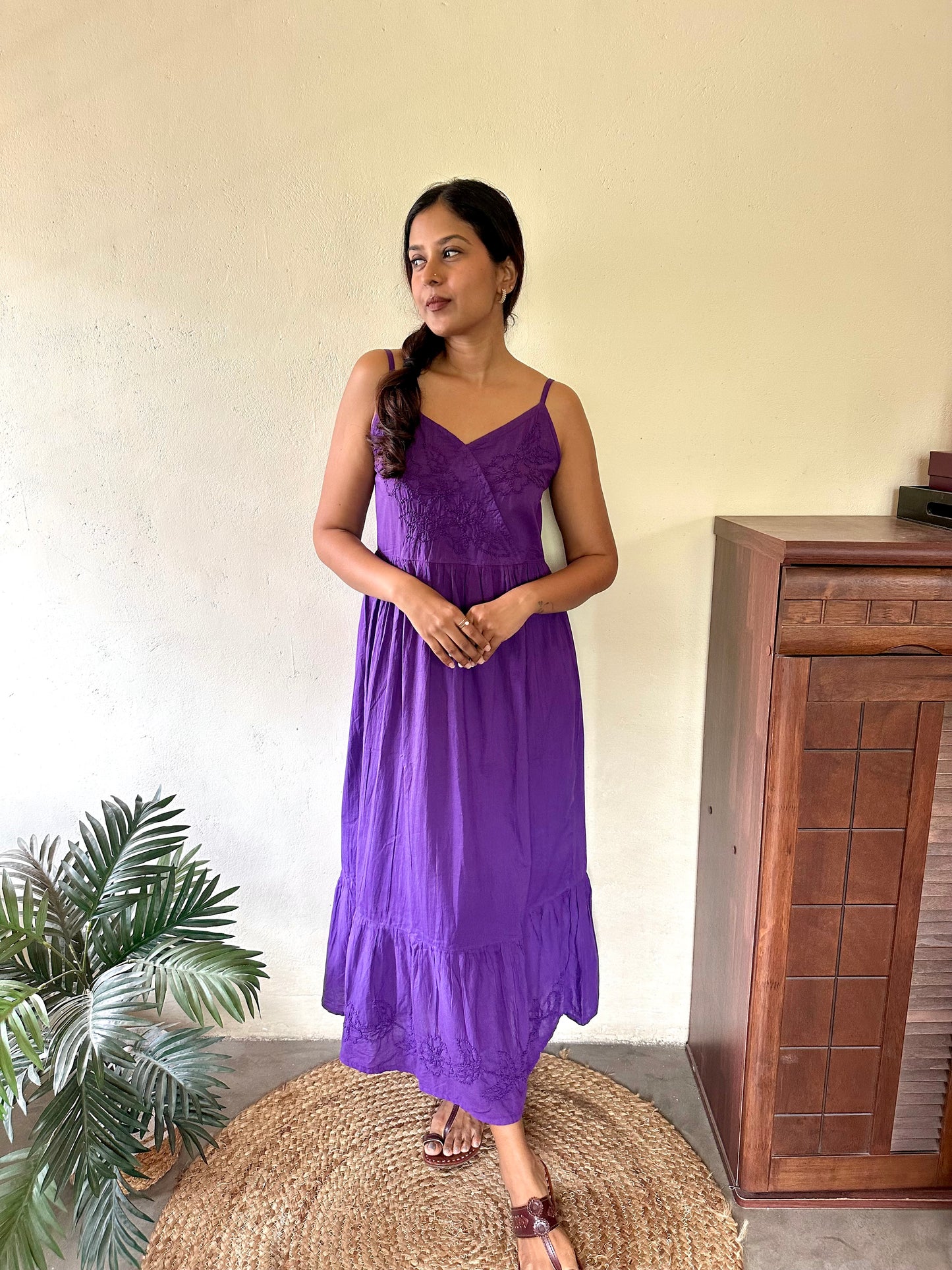 Garden whispers  Dress - Indigo