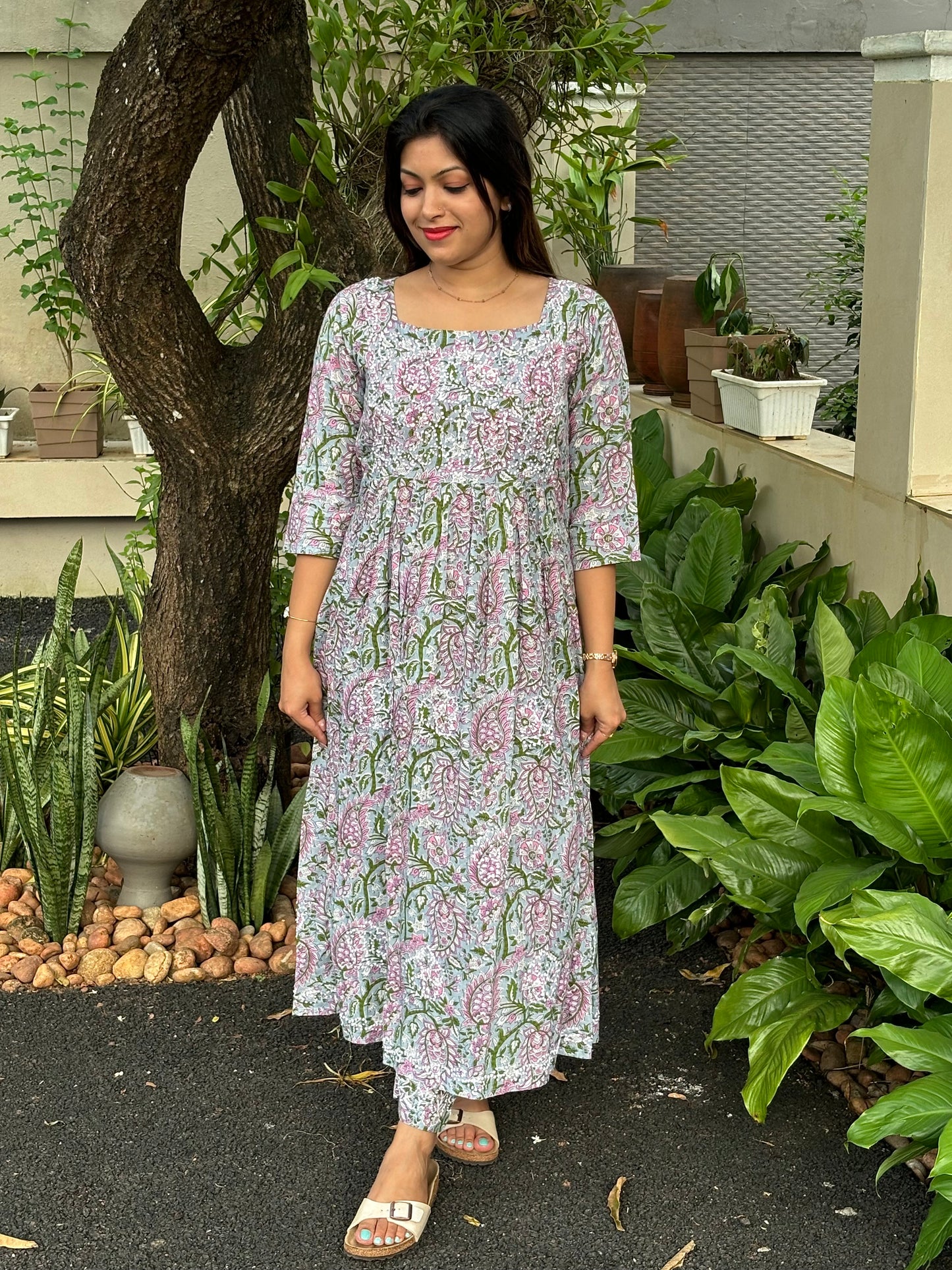 Pleated Dress PRE-ORDER - Sitara