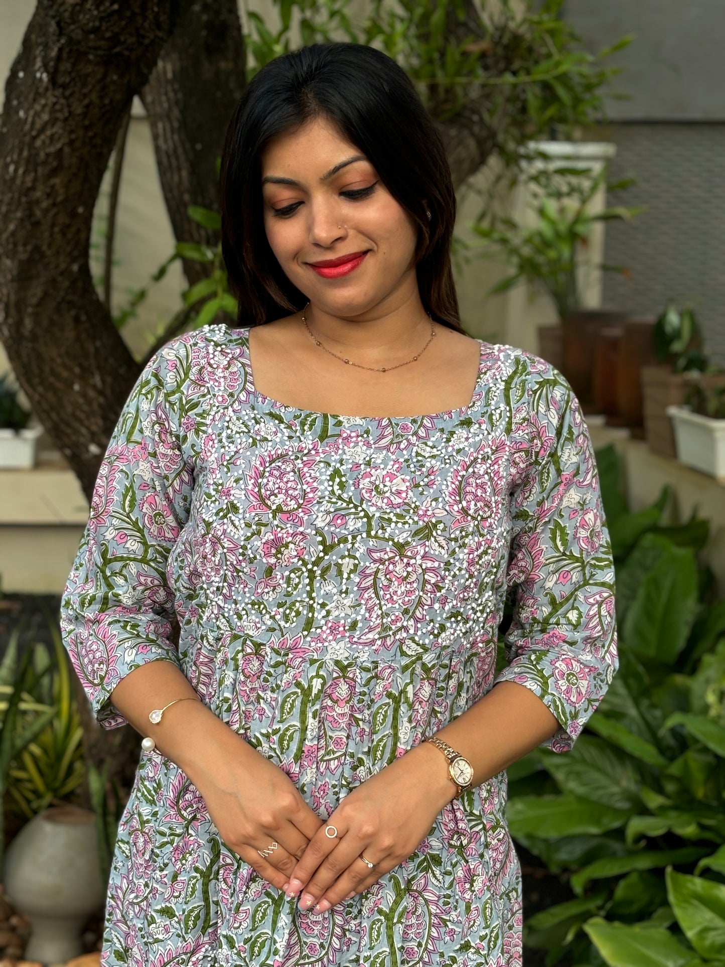 Pleated Dress PRE-ORDER - Sitara