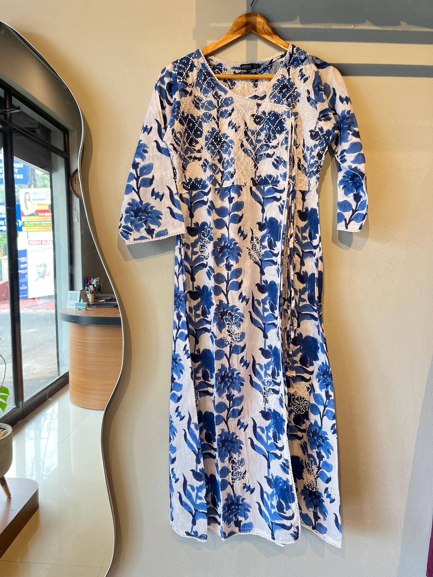 Angrakha - Floral Blue