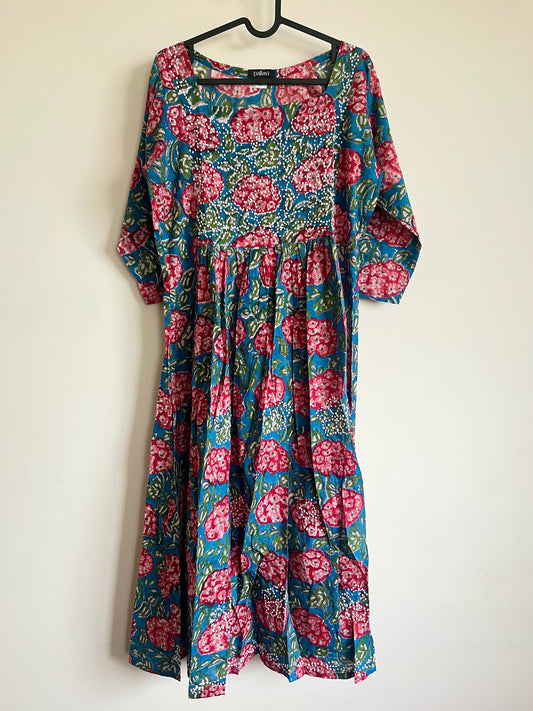 Pleated Dress - Pinkbelle