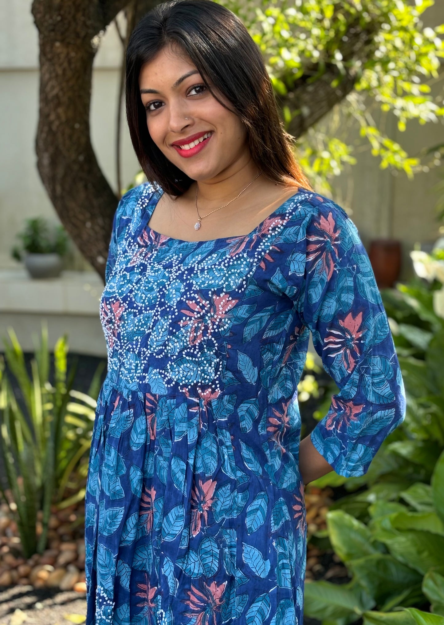 Pleated Dress PRE-ORDER - Neelima