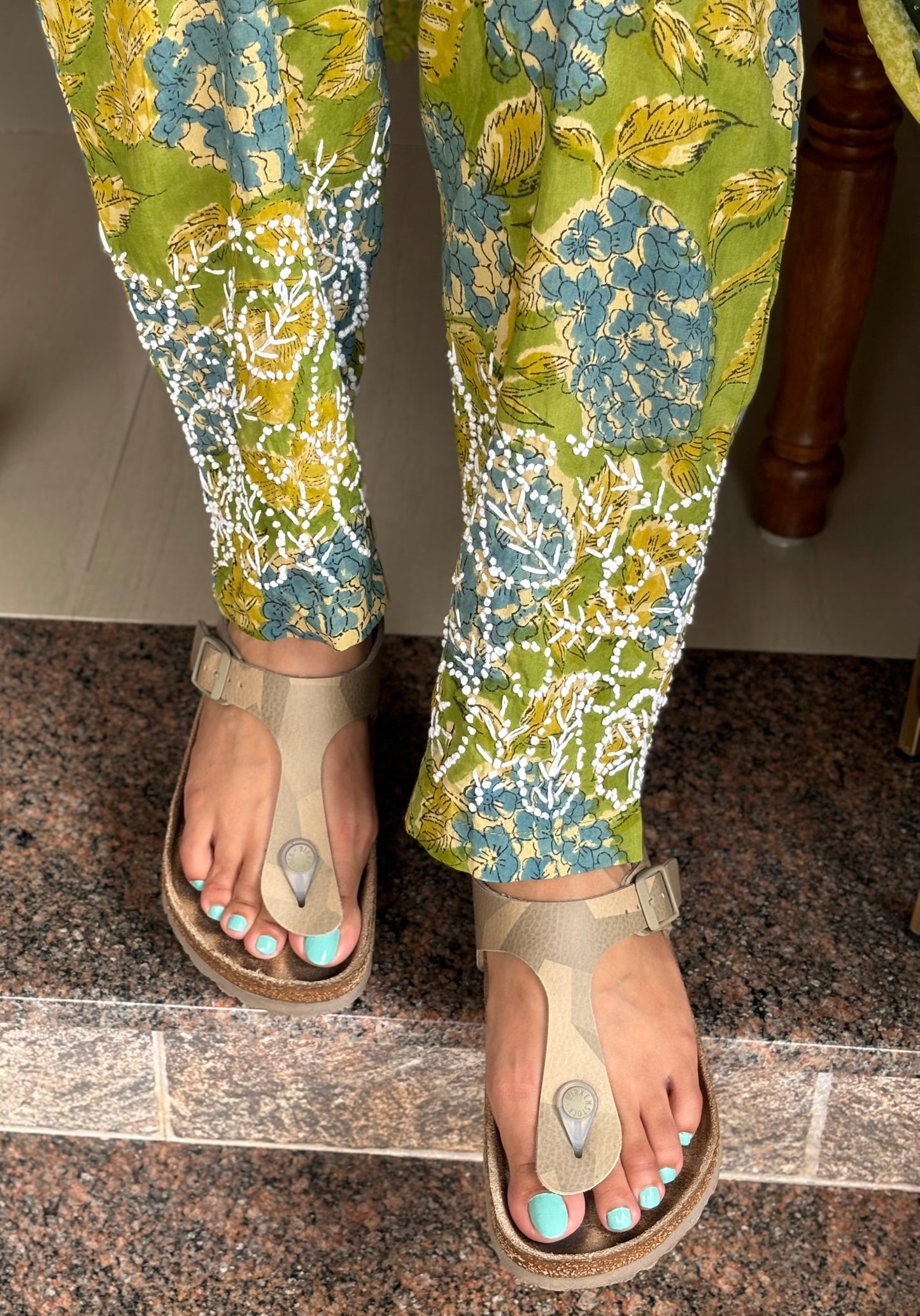 Printed Pants PRE-ORDER - Bluebelle