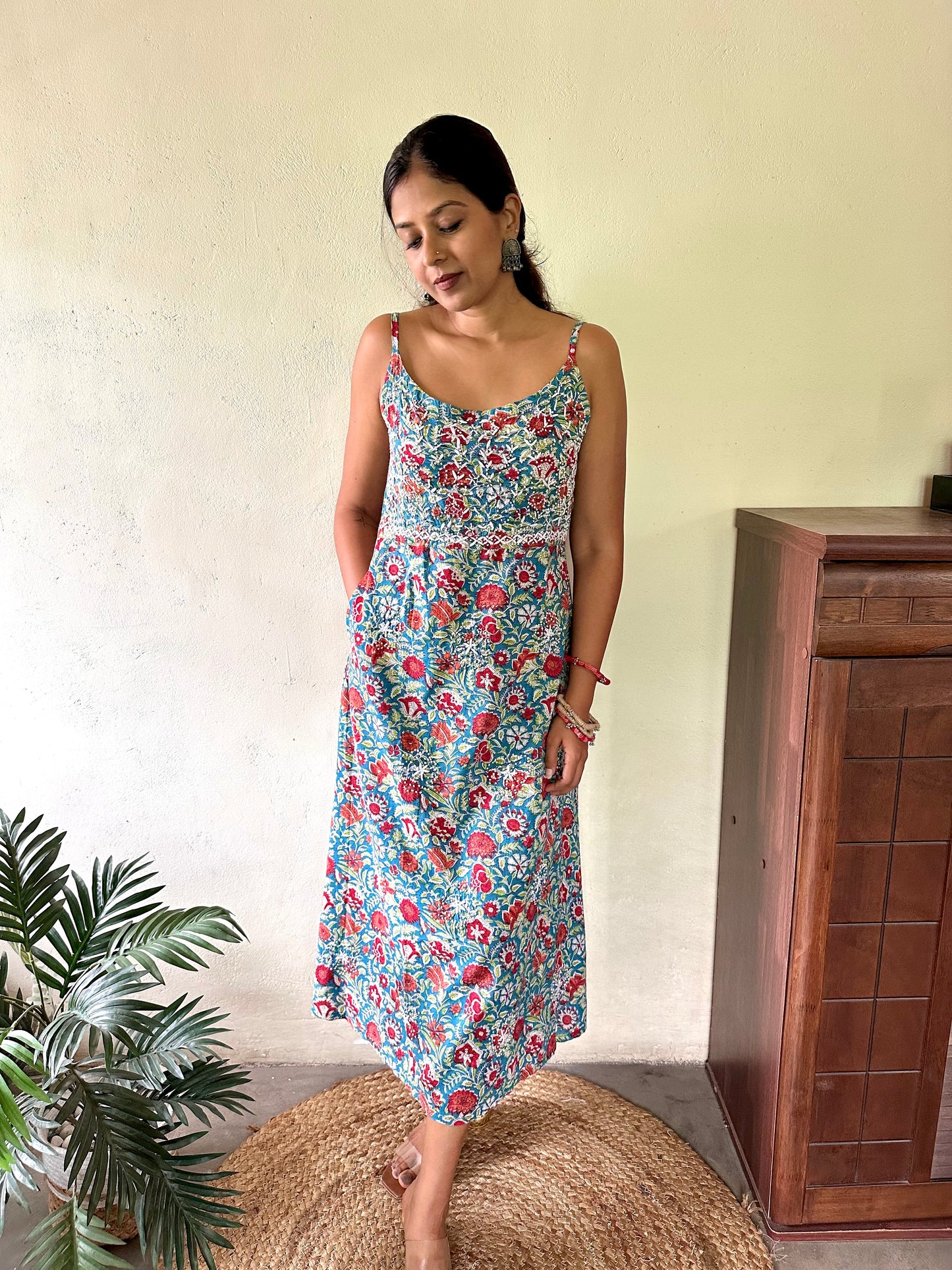 Sleeveless A-line Dress PRE-ORDER - Melange