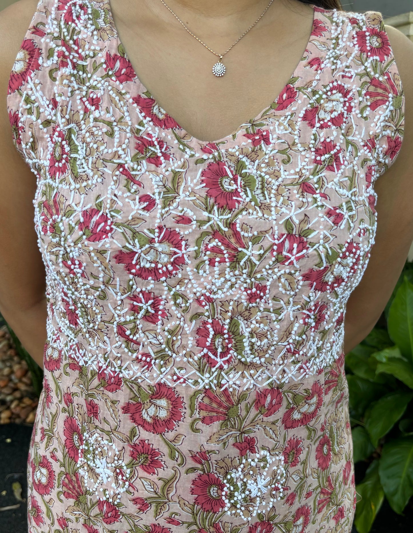 Sleeveless Straight Kurti PE-ORDER - Mili