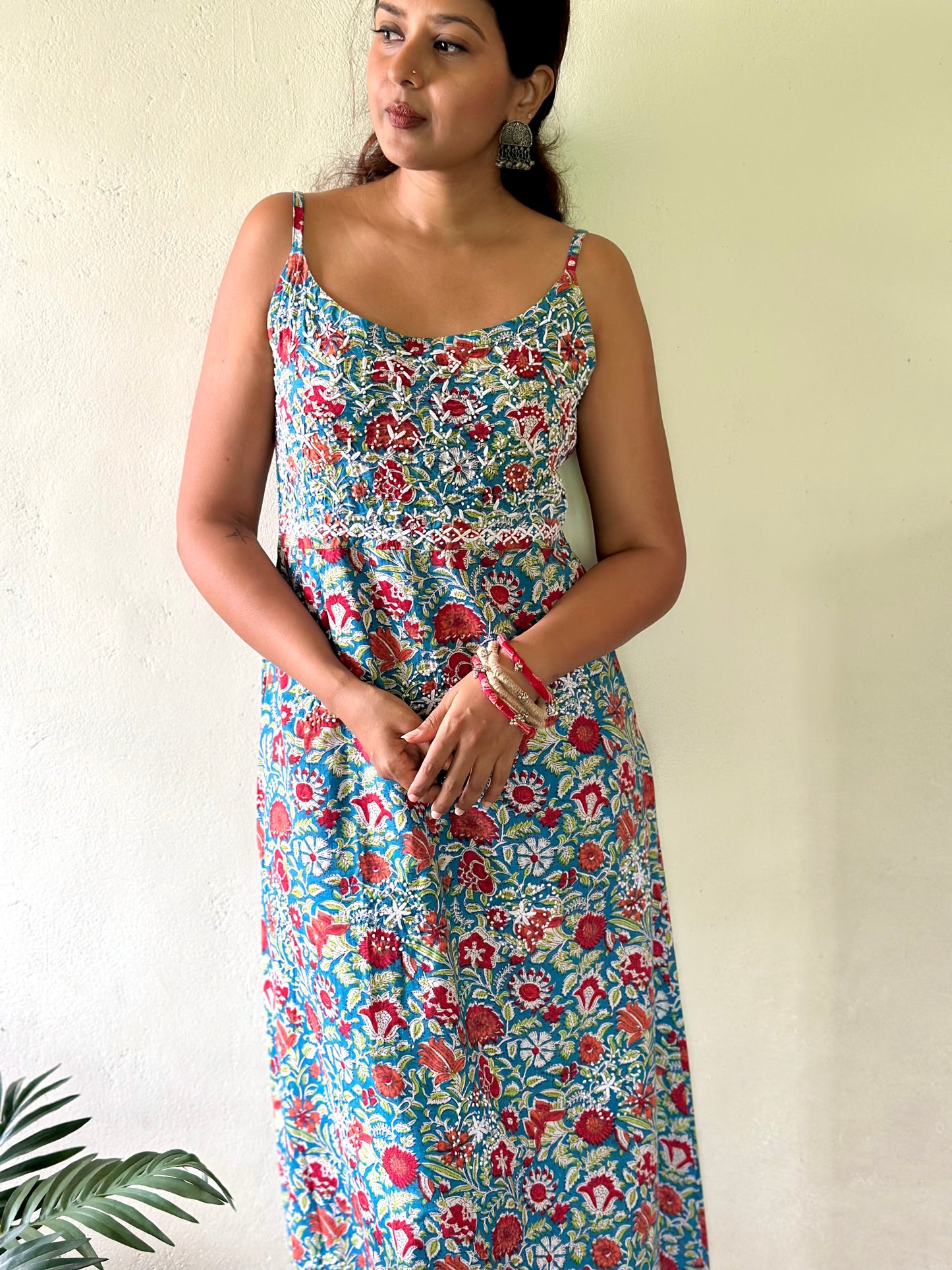 Sleeveless A-line Dress PRE-ORDER - Melange