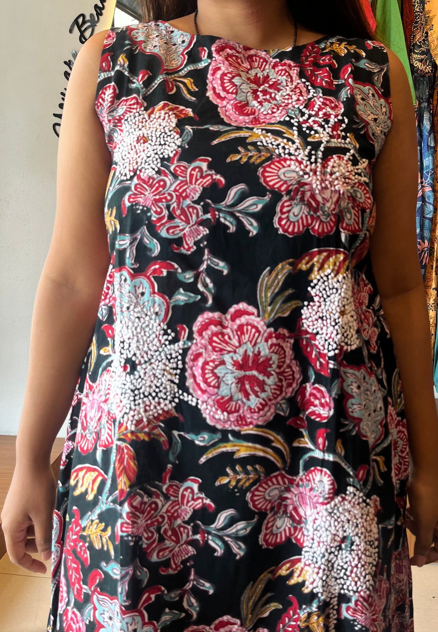 Dandelion Dress PRE-ORDER - Floral black
