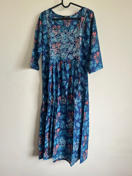 Pleated Dress - Neelima