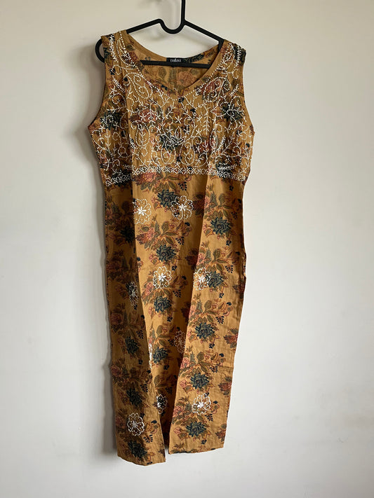 Straight Kurti Sleeveless - Vanya