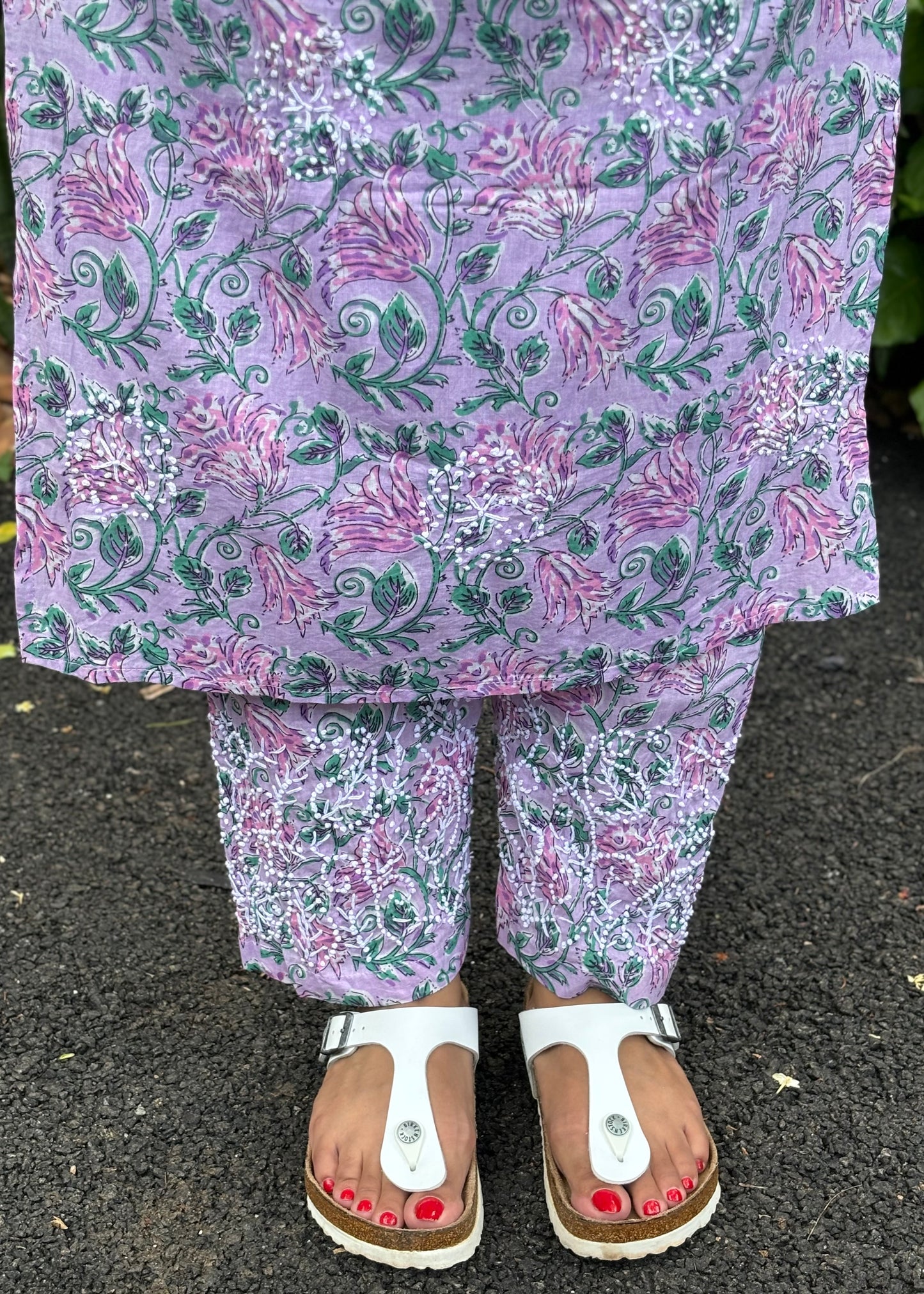 Printed Pants PRE-ORDER - Lavender Smera