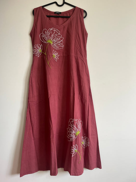 Glow Dress - Dark Onion Pink
