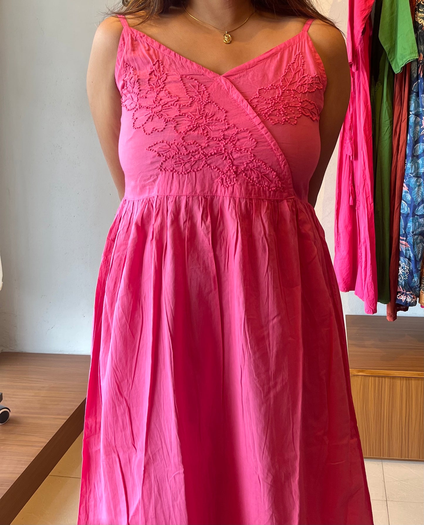 Garden whispers  Dress - Pink