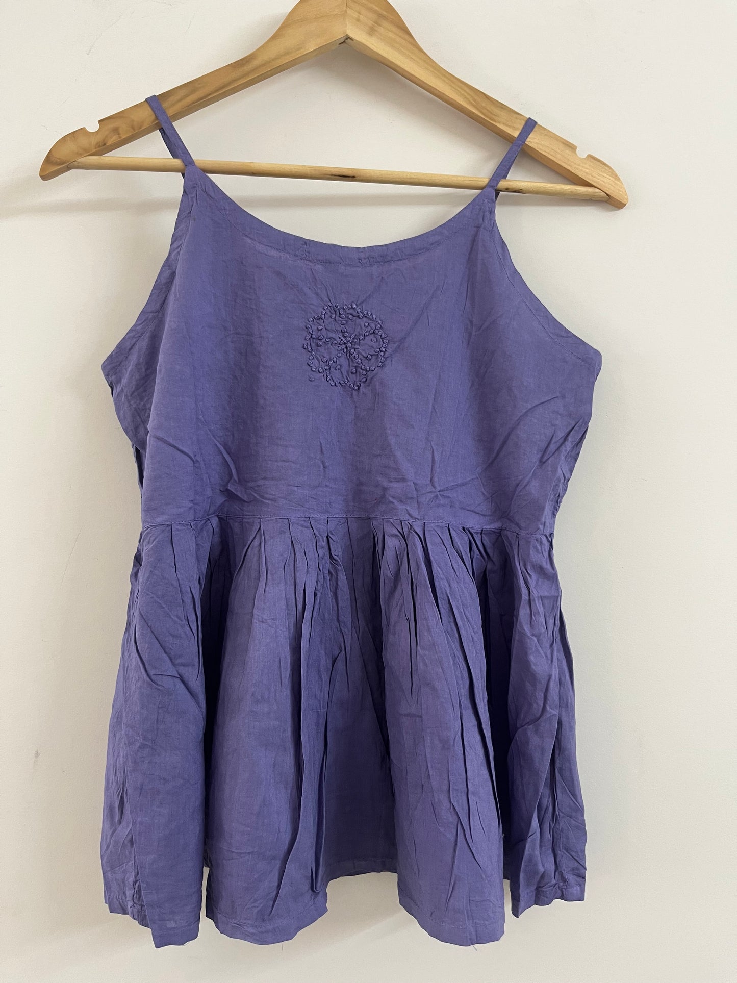 Flared Short Top - Amethyst