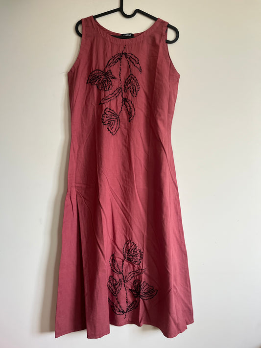 Chameli Charm  Dress - Dark Onion Pink