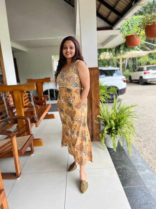 Sleeveless A-line Dress - Vanya
