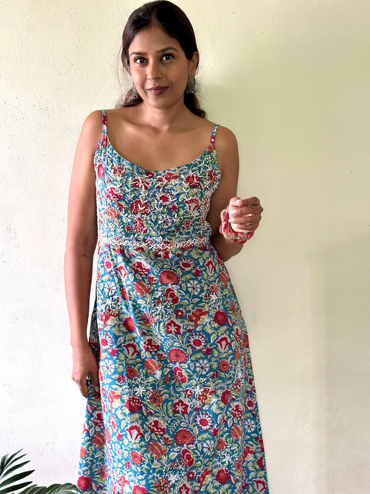 Sleeveless A-line Dress PRE-ORDER - Melange