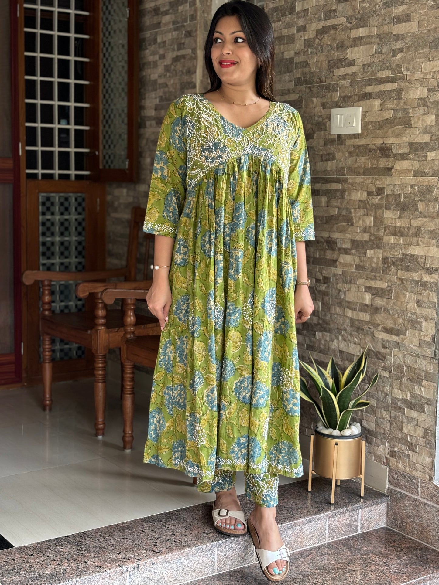 Aliya cut dress and pant PRE-ORDER - Bluebelle