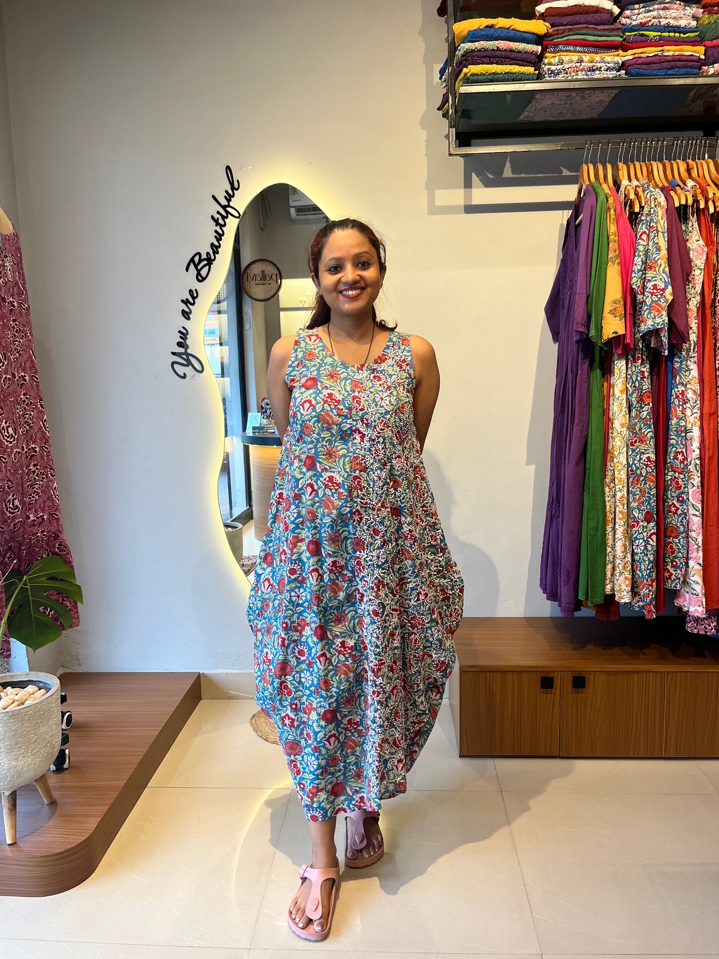 Balloon dress PRE-ORDER - Melange