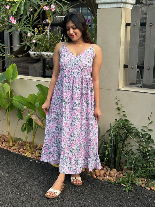 Garden whispers  Dress PRE-ORDER - Lavender Smera