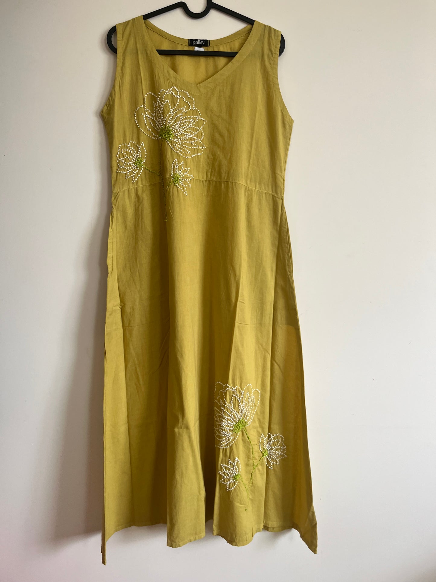 Glow Dress - Lime Yellow