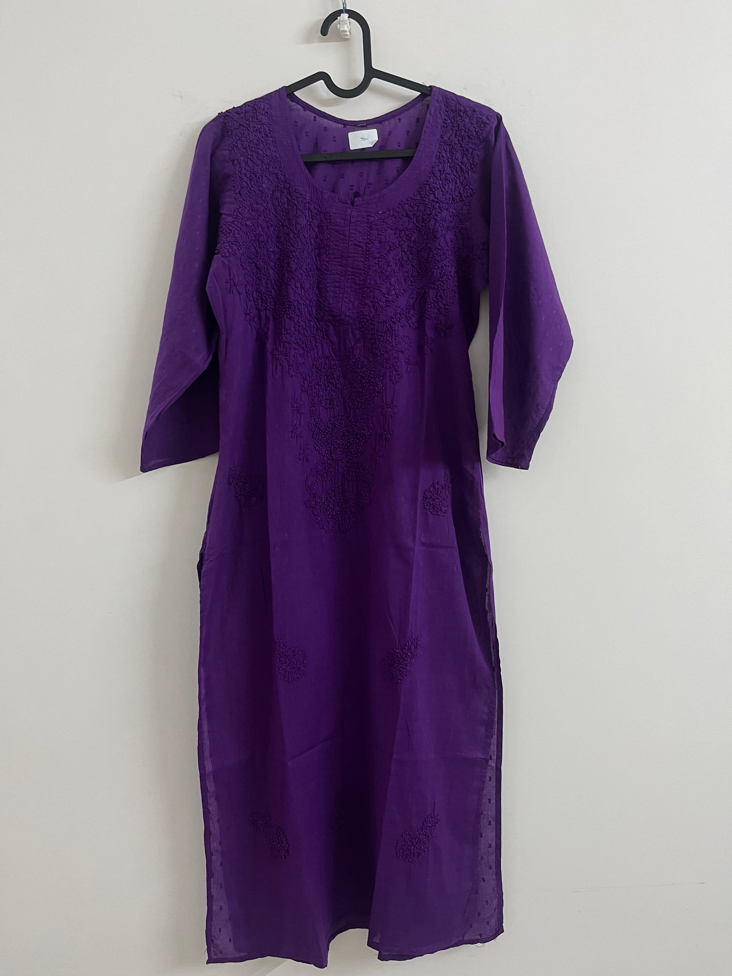 Straight Kurti - Purple