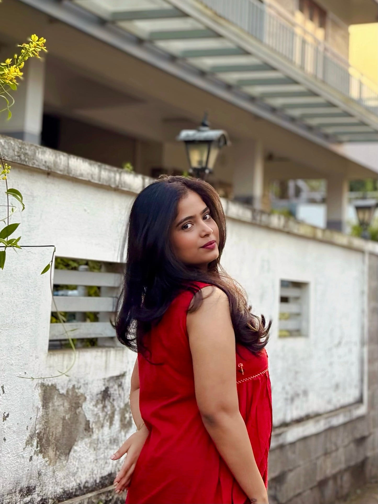 Blush and Bloom  Dress  PRE-ORDER - Red