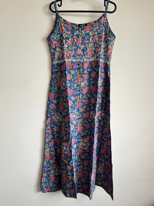 Sleeveless A-line Dress -Nia