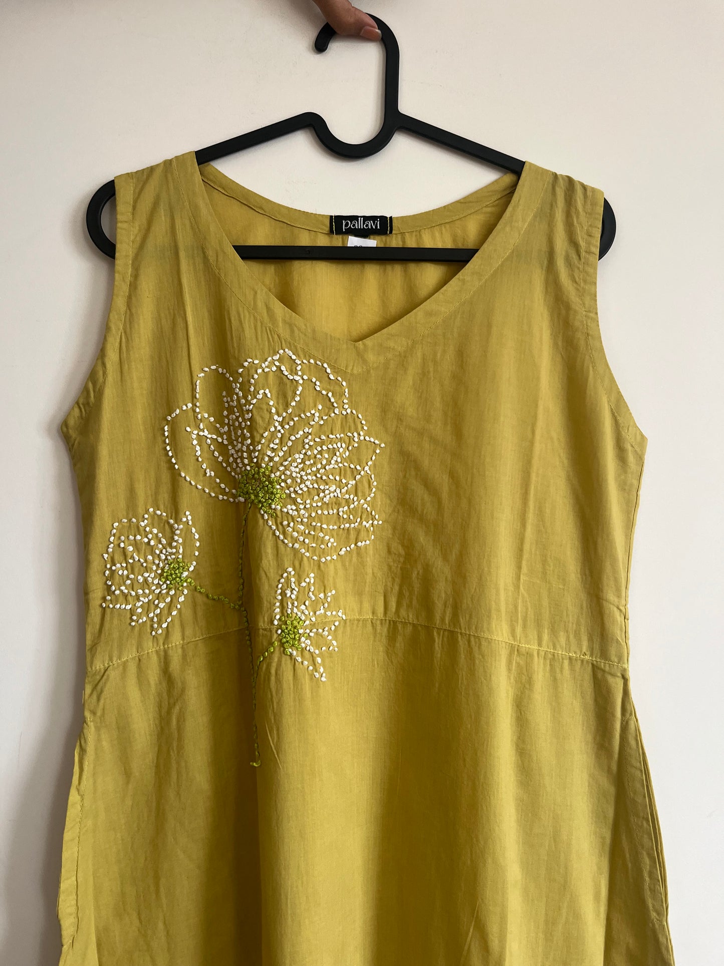 Glow Dress - Lime Yellow