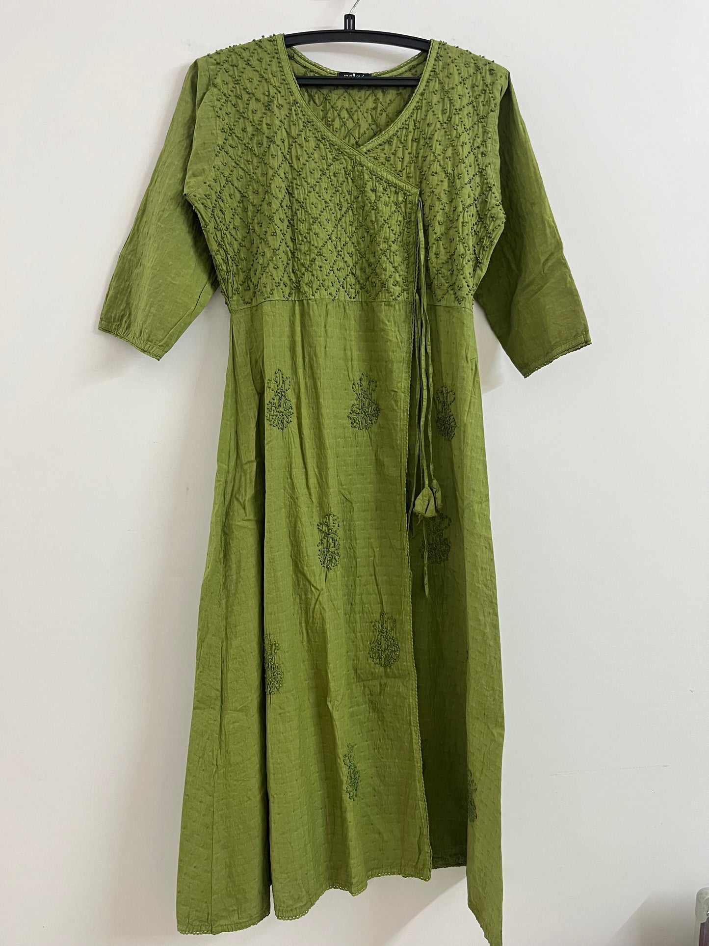 Angrakha -Olive green