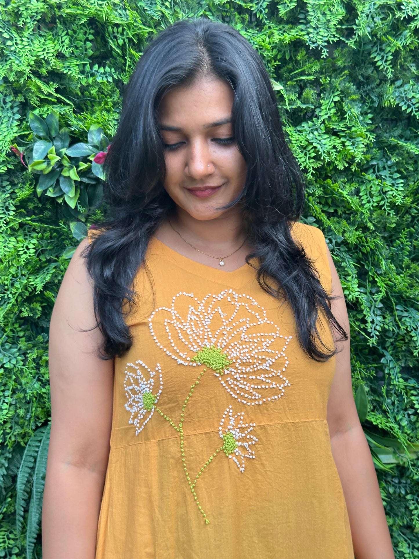 Glow Dress  PRE-ORDER - Mustard Yellow