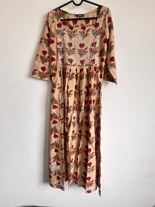Pleated Dress - Scarlette