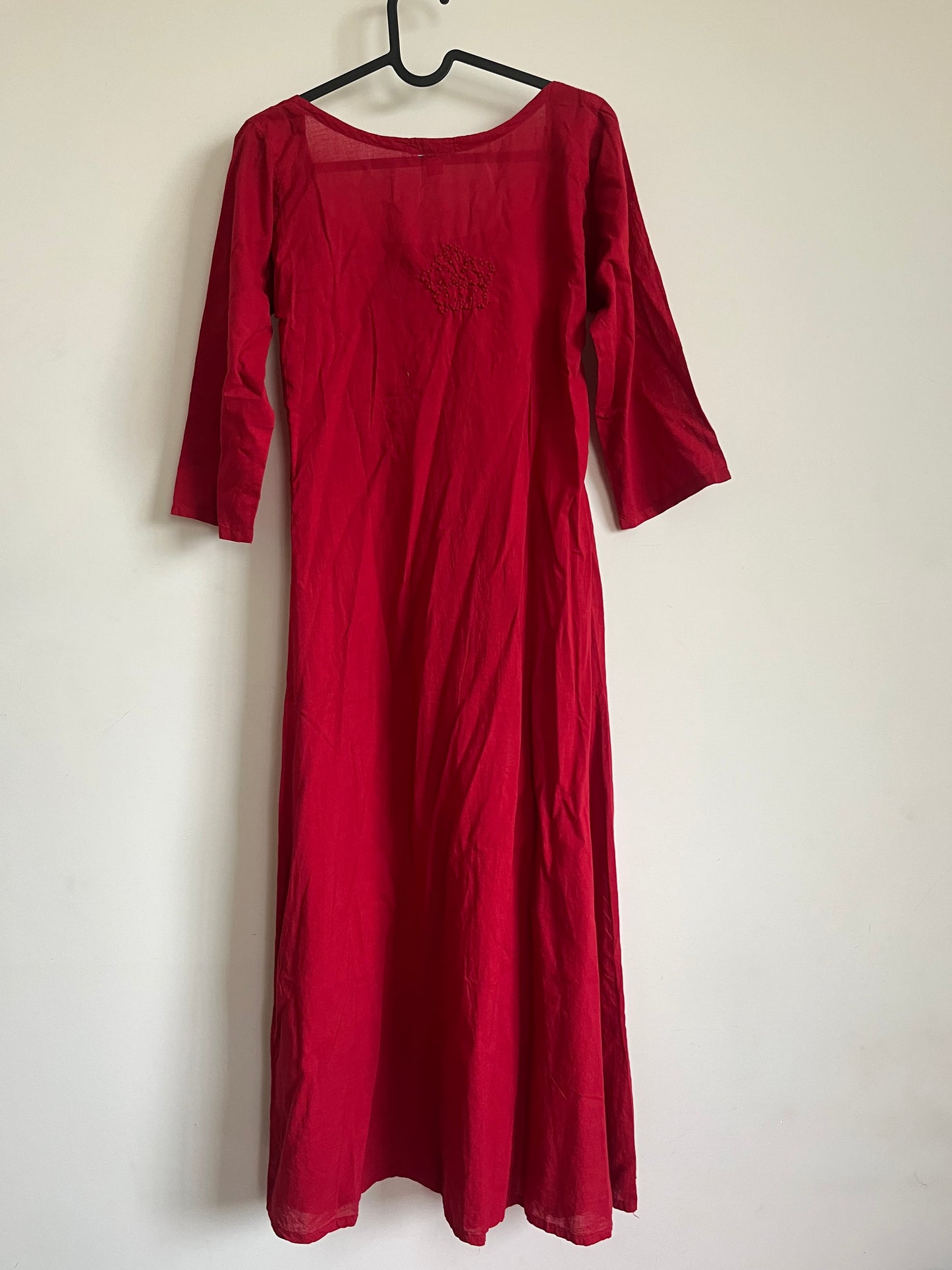 Pleated dress PRE-ORDER  - Red