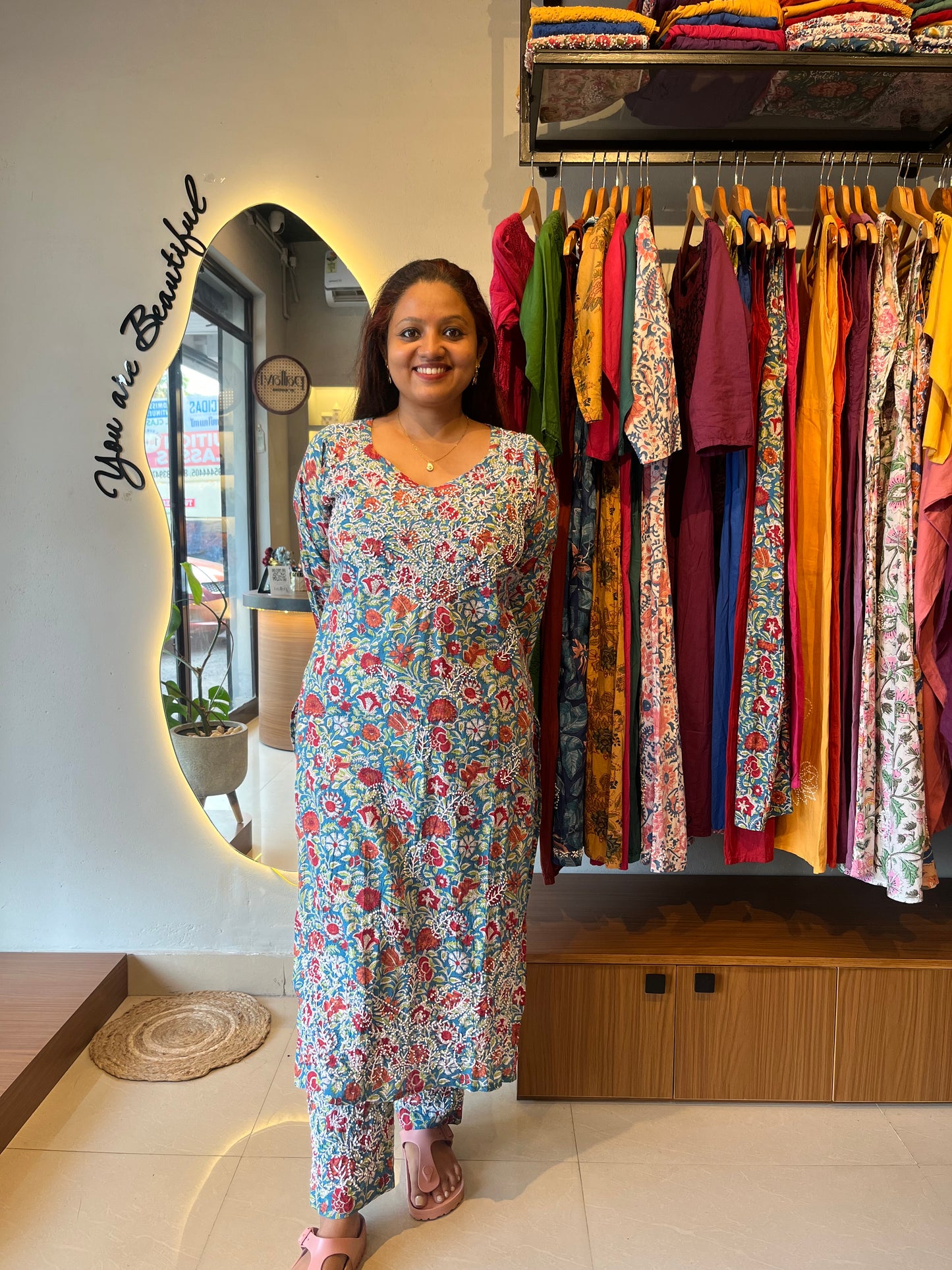 Straight Kurti and pant PRE-ORDER - Melange