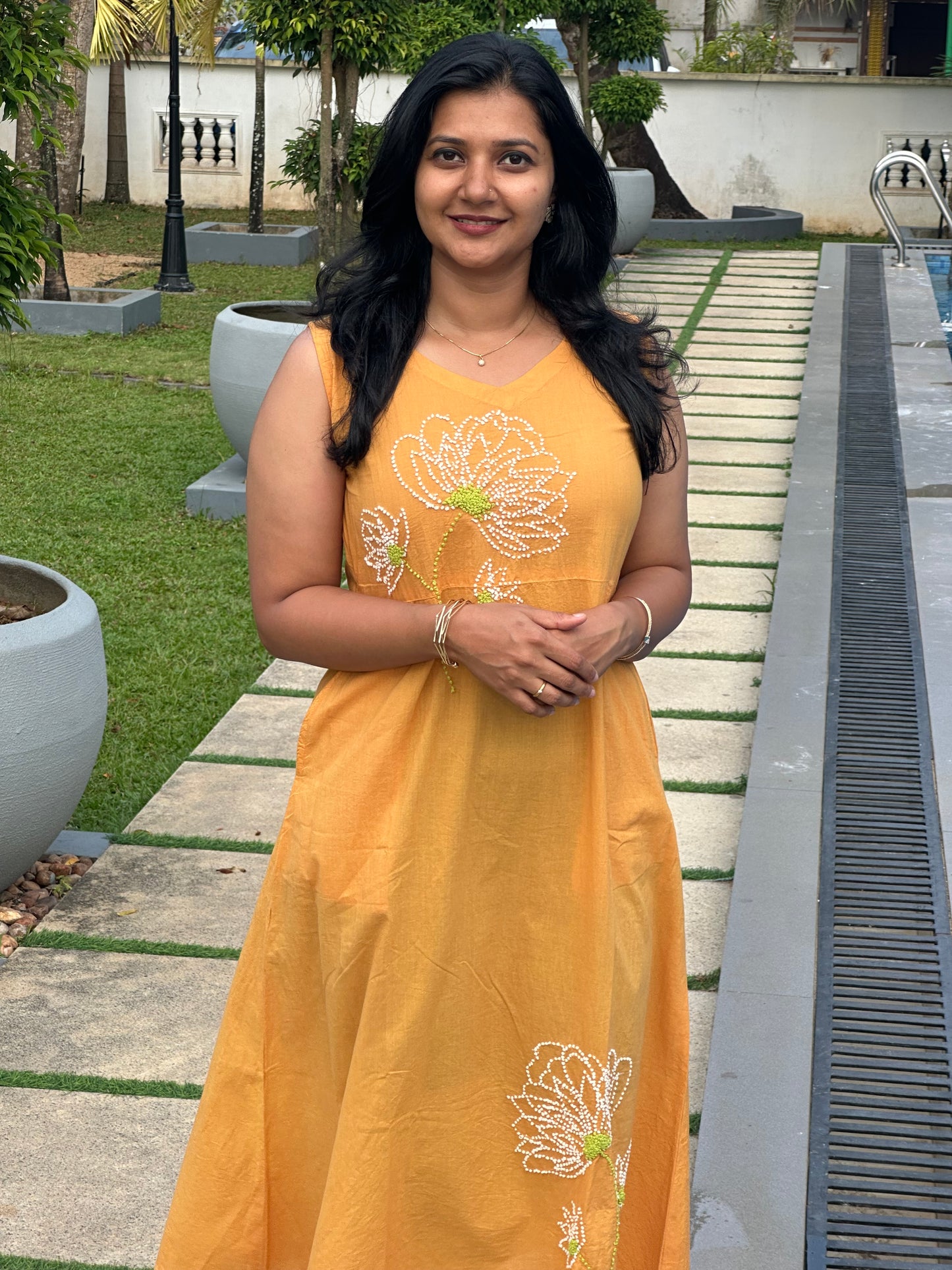 Glow Dress  PRE-ORDER - Mustard Yellow